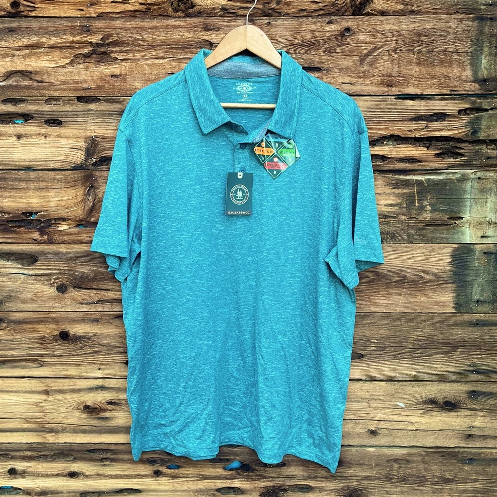 G.H. BASS & CO | NWT Blue Men's Polo Shirt XL
